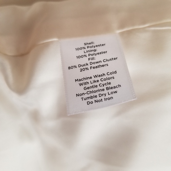 Talbots White Down Puffer Jacket - Picture 3 of 5